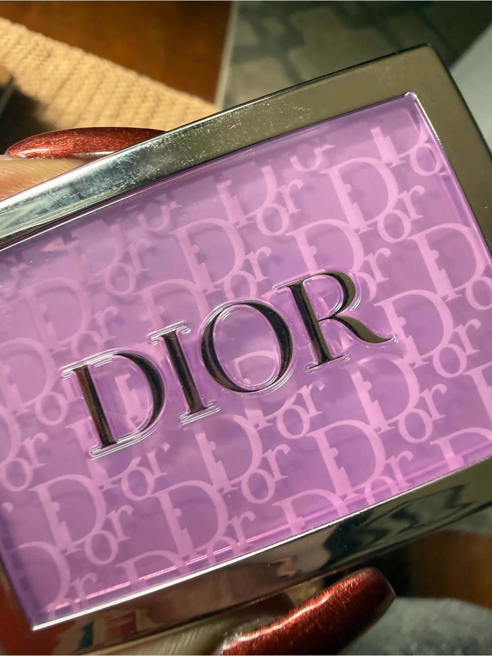 Dior Pink-Lilac Bath & Body Moisturizer Bottle